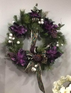 Seasonal door wreaths designed to your specifications by Flowers by Hughes, Monaghan Town, Ireland Seasonal door wreaths designed to your specifications by Flowers by Hughes, Monaghan Town, Ireland