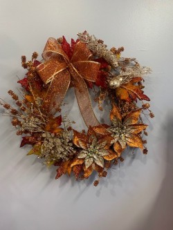 Christmas Door wreath designed to your specifications by Flowers by Hughes, Monaghan Town, Ireland Christmas Door wreath designed to your specifications by Flowers by Hughes, Monaghan Town, Ireland