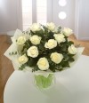 Most Loved - romantic white roses delivered by Flowers by Hughes Florist Shop, Monaghan Town, Ireland Most Loved - romantic white roses delivered by Flowers by Hughes Florist Shop, Monaghan Town, Ireland