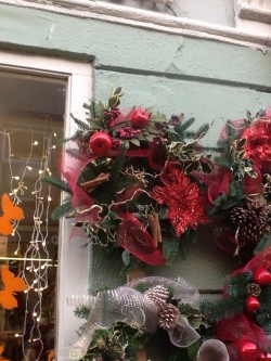 Christmas Door wreath designed to your specifications by Flowers by Hughes, Monaghan Town, Ireland Christmas Door wreath designed to your specifications by Flowers by Hughes, Monaghan Town, Ireland